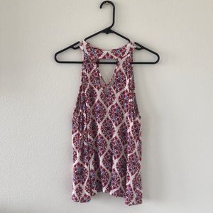 American Eagle Floral Tank Top